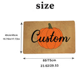 Customizable Halloween Door Mat Rug Welcome Home Mat