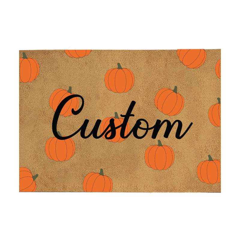 Customizable Halloween Door Mat Rug Welcome Home Mat