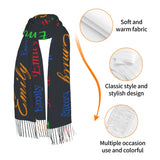 Customizable Cashmere Wool Scarf Couple Shawl