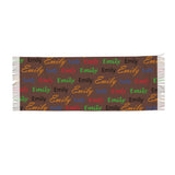 Customizable Cashmere Wool Scarf Couple Shawl