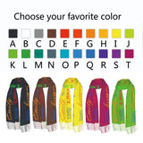 Customizable Cashmere Wool Scarf Couple Shawl
