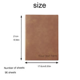 Customizable Spiral Sketchbook Graffiti Notebook 96 Pages