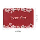 Customizable Christmas Non-Slip Decorative Carpet