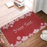 Customizable Christmas Non-Slip Decorative Carpet