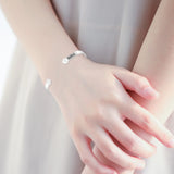 Personalized Dog's Paw Stainless Steel Bracelet