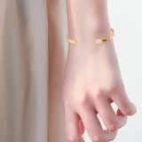 Personalized Dog's Paw Stainless Steel Bracelet