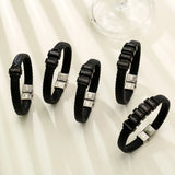 Customizable Name Bracelet Stainless Steel Cuban Chain for Couples