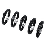Customizable Name Bracelet Stainless Steel Cuban Chain for Couples