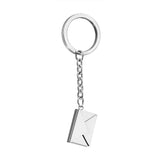 Envelope Keychain Car Key Holder DIY Handbag Ornaments Trinket Keyring Gift
