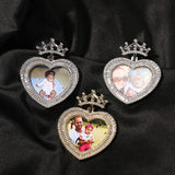 Customizable Hip-Hop Crown Necklace for Men and Women