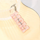 Personalized Pearls Key Chain for Women Girls