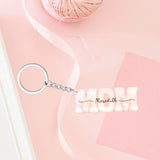 Personalized Pearls Key Chain for Women Girls
