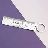 2023 Portable Mini Metal Ruler Caliper Ruler Key Chain