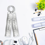 2023 Portable Mini Metal Ruler Caliper Ruler Key Chain