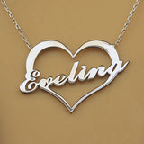 Heart Pendant Necklace Stainless Steel Women's Jewelry Birthday Gift