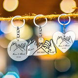 Round Acrylic Keychain Blanks - DIY Craft Supplies
