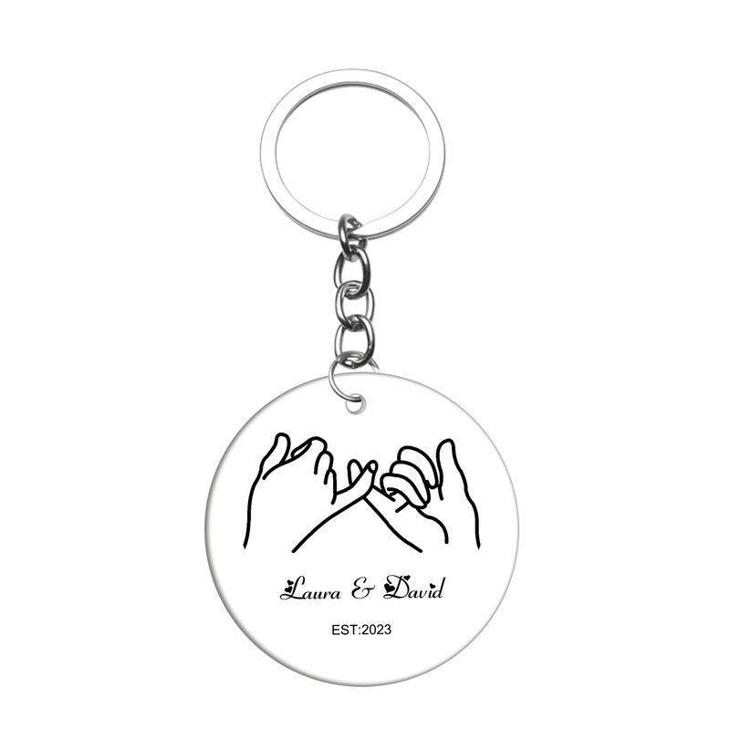 Round Acrylic Keychain Blanks - DIY Craft Supplies