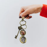 Personalized Family Photo Frame Keychain - Anniversary Gift