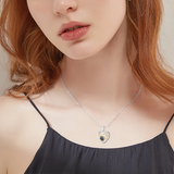 I Love You Heart Pendant Necklace in 100 Languages
