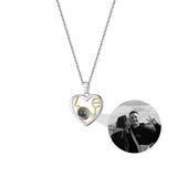 I Love You Heart Pendant Necklace in 100 Languages