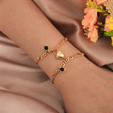 Custom Photo Projection Couple Bracelet Women's Jewelry Gift