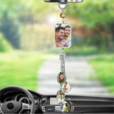 Car Rearview Mirror Hanging Ornament Crystal Pendant
