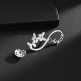 Customizable Summer Butterfly Brooches For Women Charm Pearl Brooch Pins