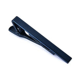 Customizable Tie Clip Logo Name Pattern Silver Steel Necktie