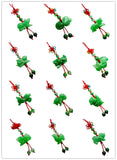 Green Jade Chinese Zodiac DIY Phone Key Ring