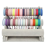 Tassel Woven Bracelets Stackable Wrap Fabric Bracelets