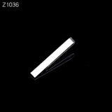 DIY Name Pattern Metal Silver Tie Clip Wedding Gentleman Necktie Clasp