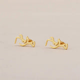 Personalized Arabic Name Stud Earrings for Women