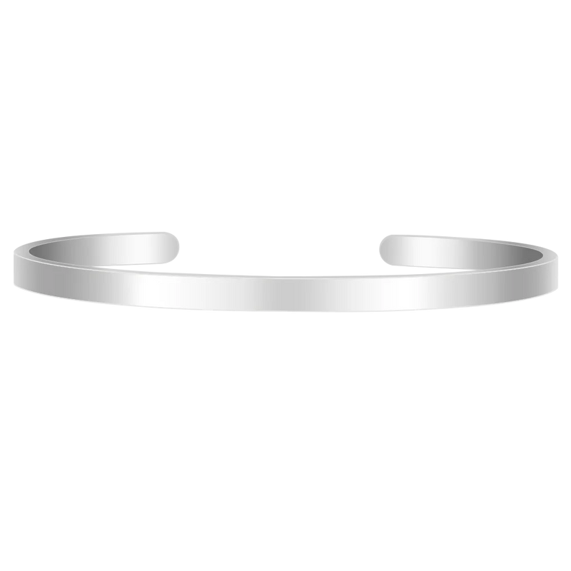 Custom Coordinate Stainless Steel Cuff Bangle