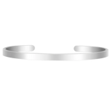 Custom Coordinate Stainless Steel Cuff Bangle