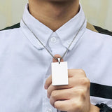 Custom Engraved Stainless Steel Pendant Necklace for Men