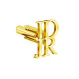 Personalized Initial Cuff links A-Z Stainless Steel 1 Pair
