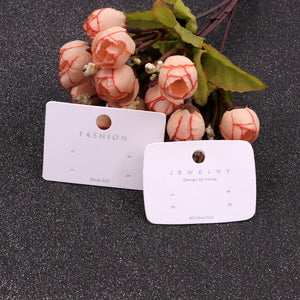 200pcs Jewelry Earring Display Cards Stand Holder