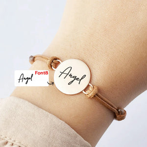 Personalized Stainless Steel Name Bracelets