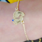 Custom Name & Birth Date Bracelet