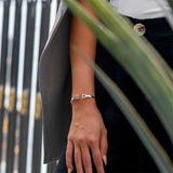 Personalize Initials Bracelet Stainless Steel Cuff Bangle