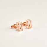 Men's Cufflinks Personalized Stainless Steel Wedding Jewelry