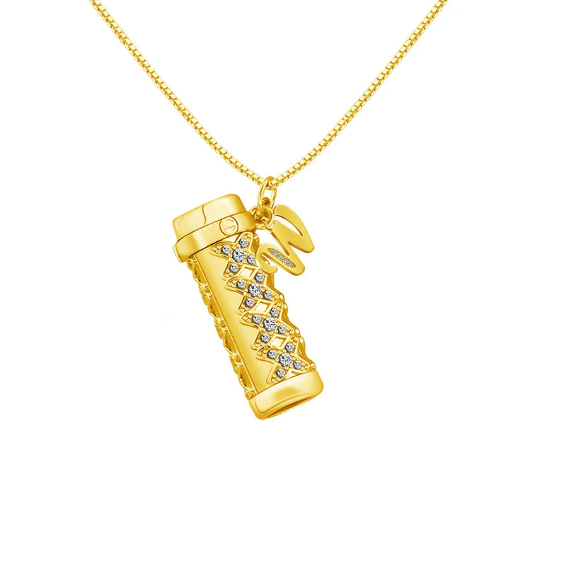 Custom Name Mini Kaleidoscope Pendant Necklace for Women Choker Jewelry