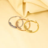 Customizable Stainless Steel Name Earrings