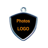 Custom Photo Pendant Necklace Earrings Set