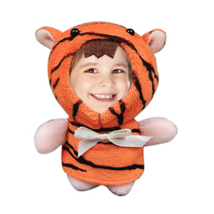 Custom Animal Pattern 3D Dolls Keychain Personalized Toy Keyring Pendant