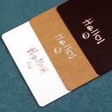 Custom Earring Holder Display Cards - Personalized Jewelry Tag