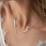 Personalized Letter Pendant Necklace Stainless Steel Jewelry Gift
