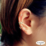 14K C-shaped Ear Clip DIY Earrings Accessory