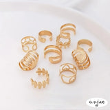 14K C-shaped Ear Clip DIY Earrings Accessory