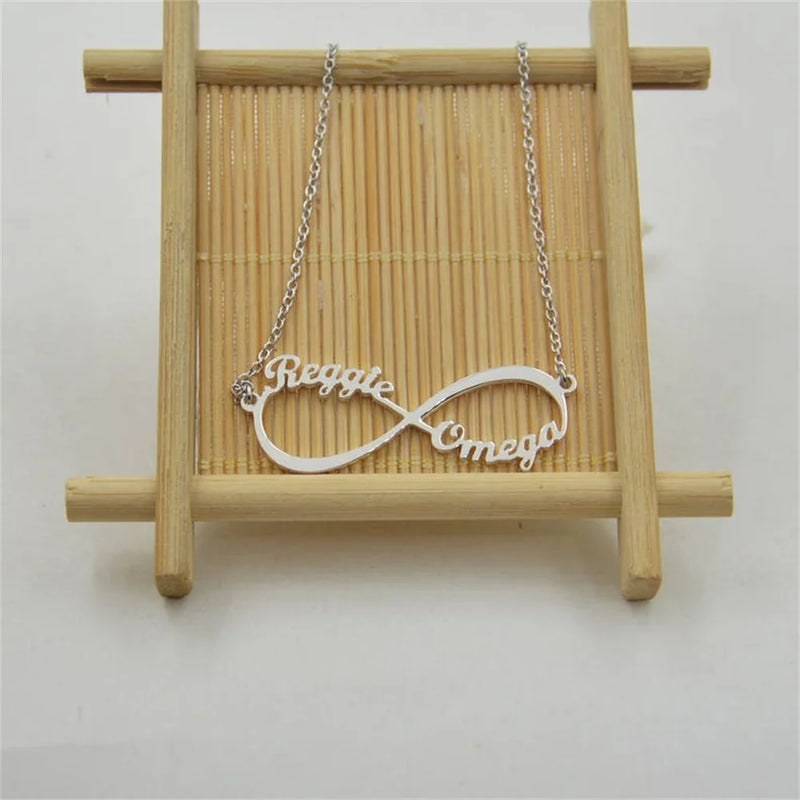 Infinity Necklace Stainless Steel Pendant Children's Birthday Gift